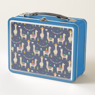 Lunch Box Motif de lama de célébration