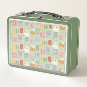 Lunch Box Motif de lettre bloc Hedwig Post