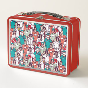 Lunch Box Motif de médecin et de chirurgien