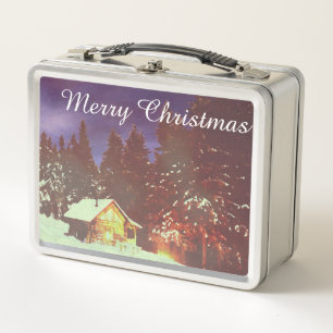 Lunch Box Motif de Noël Conte d'hiver