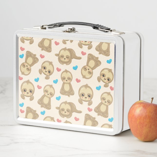 Lunch Box Motif De Parfums, Mignons Parfums, Coeurs (En situation)