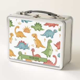 Lunch Box Motif Dinosaure pour enfant personnalisé