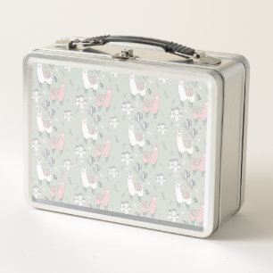 Lunch Box Motif en pastel de lama