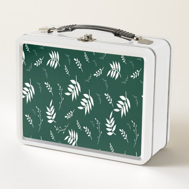 Lunch Box motif feuille (Devant)