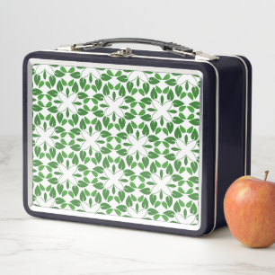 Lunch Box Motif Feuille, Motif De Feuilles, Feuilles Verts