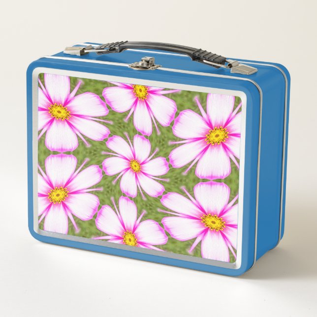 Lunch Box Motif Fleurs Cosmos (Devant)
