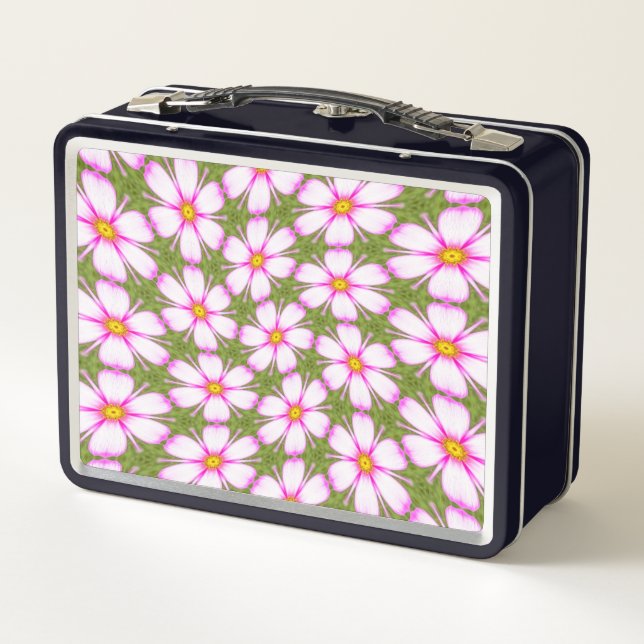 Lunch Box Motif Fleurs Cosmos (Dos)
