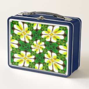 Lunch Box Motif frangipanier jaune