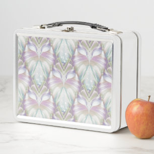 Lunch Box Motif Oracle Owl Pastel Purple