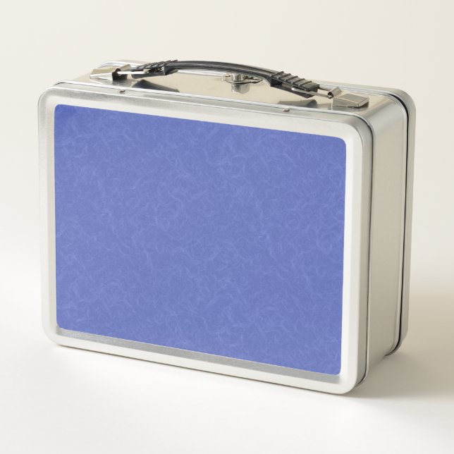 Lunch Box Motif texturé bleu avec nuage tourbillonnant (Dos)