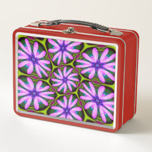 Lunch Box Motifs marguerite violet