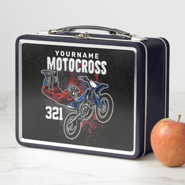 Lunch Box Motocross Motocross Racing FMX Tricks personnalisé (En situation)