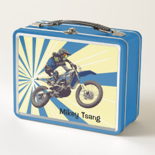 Lunch Box Motocross Rider