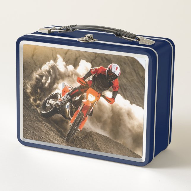 Lunch Box Motocross Rider (Devant)