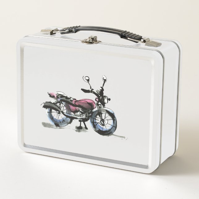 Lunch Box Motocyclette (Devant)