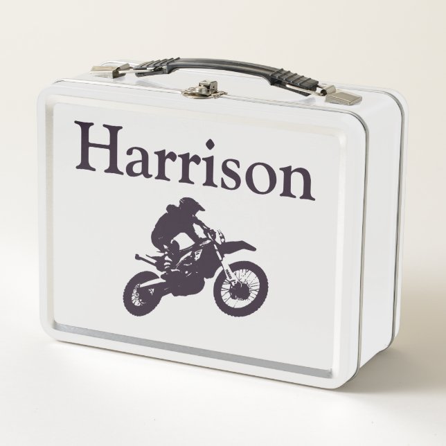 Lunch Box Motocyclette personnalisée (Devant)