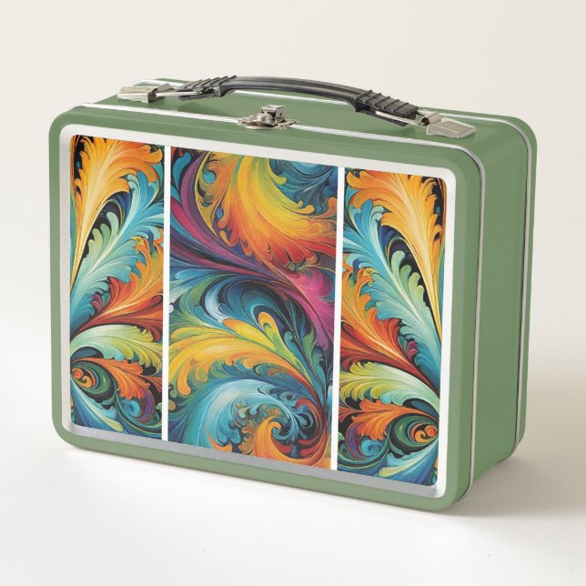 Lunch Box Multi-Abstrait (Devant)