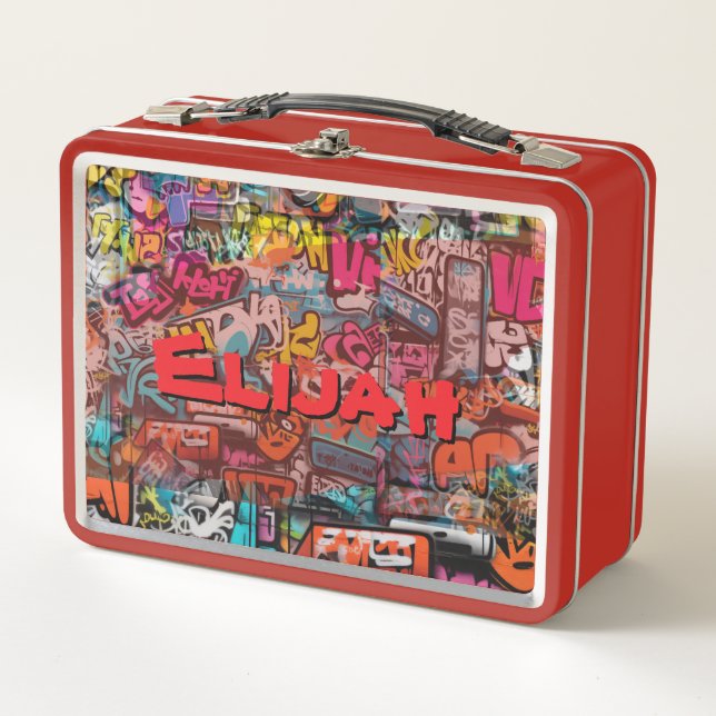 Lunch Box Mur de graffitis urbains (Devant)