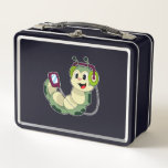Lunch Box Musique casque Caterpillar<br><div class="desc">Ce design est le cadeau idéal pour un anniversaire,  Noël et d'autres célébrations. Il convient aux femmes,  aux hommes et aux enfants.</div>