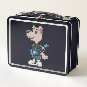 Lunch Box Musique de guitare musicienne de chien