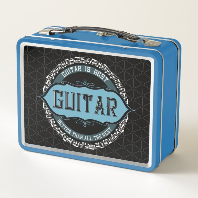 Lunch Box Musique guitare Cercle (Dos)