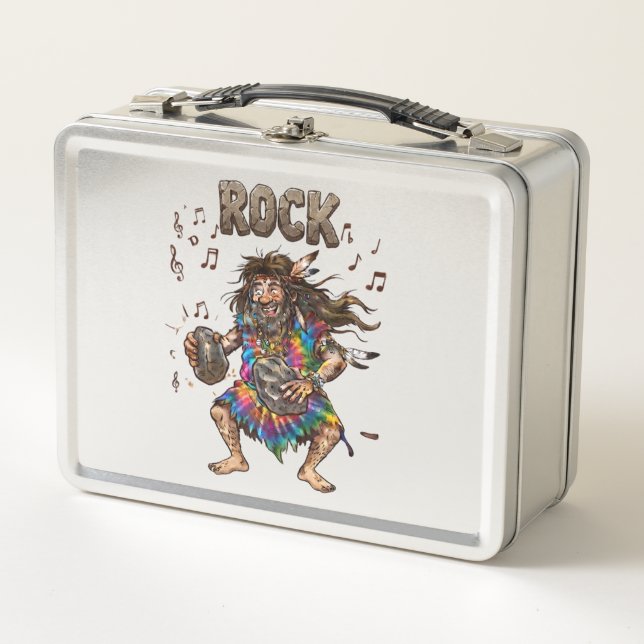 Lunch Box Musique Rock Primitive  (Devant)