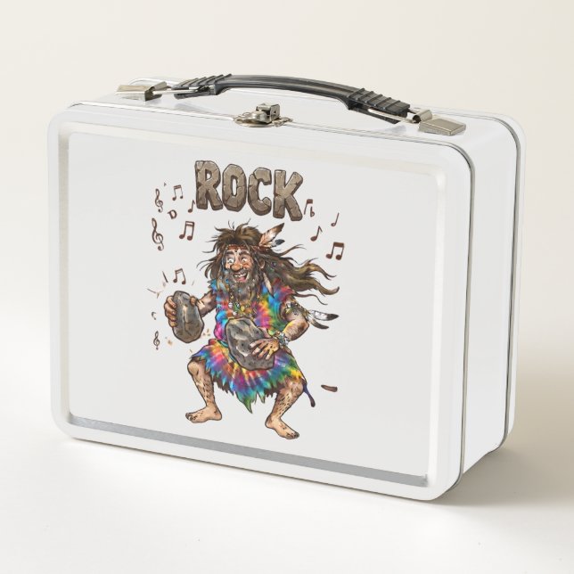 Lunch Box Musique Rock Primitive  (Devant)