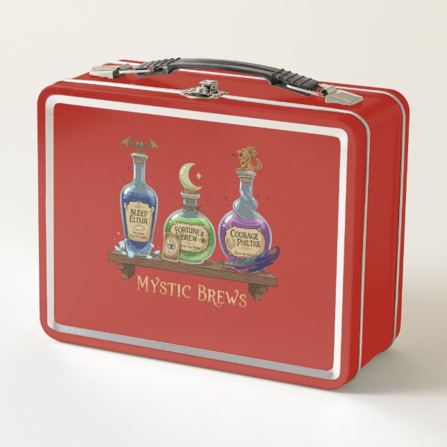 Lunch Box Mystic Brews | Potions et Élixirs Fantaisistes de  (Devant)