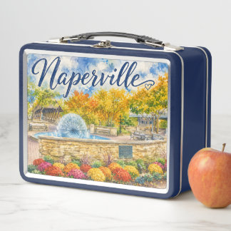 Lunch Box Naperville Illinois Fontaine de Pissenlit Riverwal