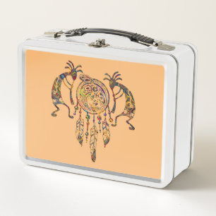 Lunch Box Native American Kokopelli