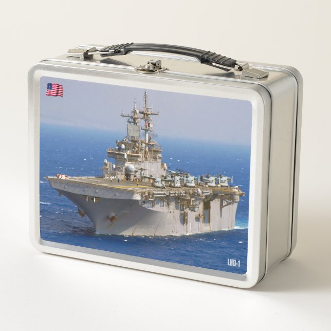 LUNCH BOX NAVIRE D'ASSAUT AMPHIBIEUX - LHD (Devant)