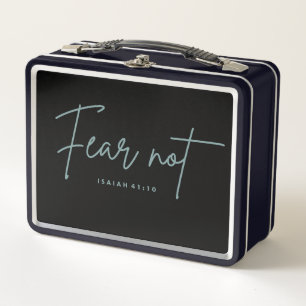 Lunch Box "Ne crains pas." Ésaïe 41:10