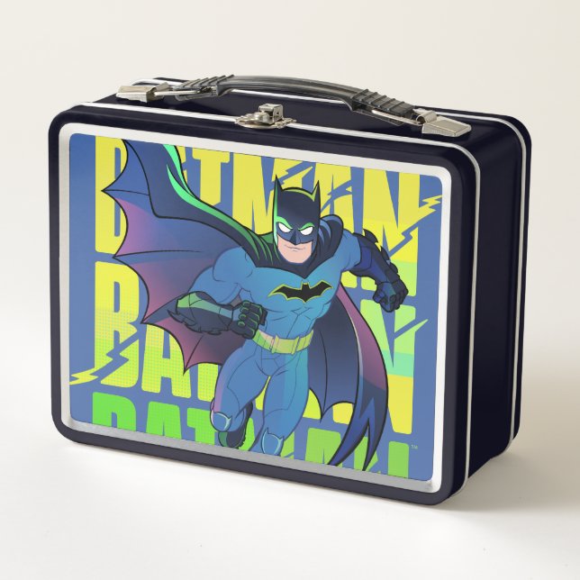 Lunch Box Ne jamais abandonner Batman en cours d'exécution g (Devant)