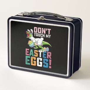 Lunch Box Ne touchez pas à mes œufs de Pâques T Rex dinosaur