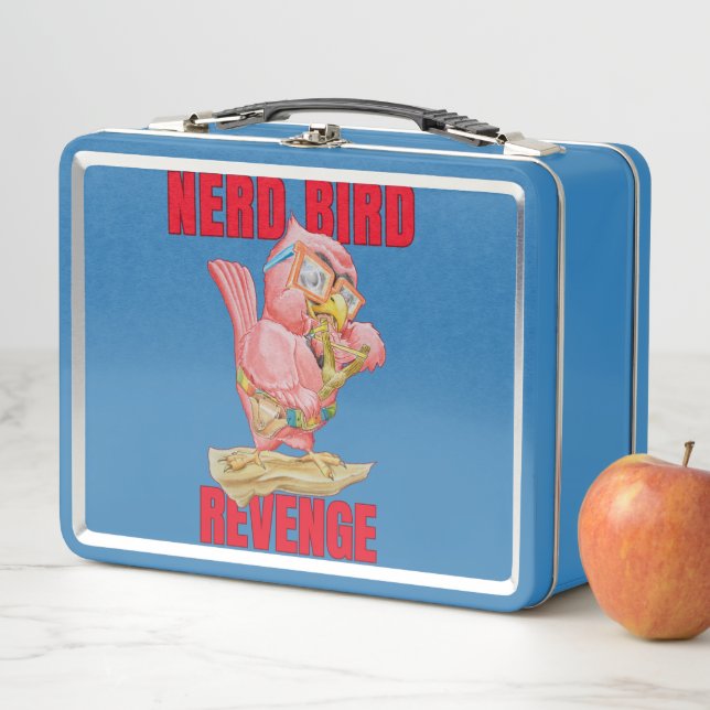 Lunch Box Nerd Bird pour enfants (En situation)