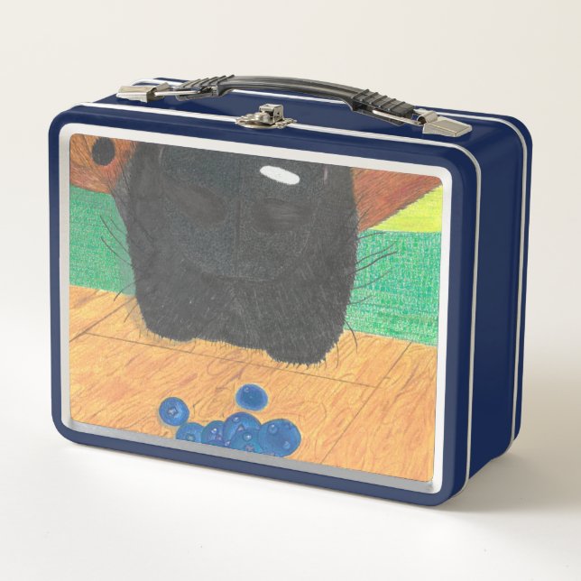 Lunch Box Nez de chien et myrtille (Devant)