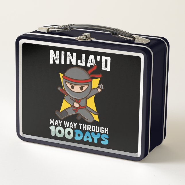 Lunch Box Ninja'd May Way through 100 Days of School (Devant)