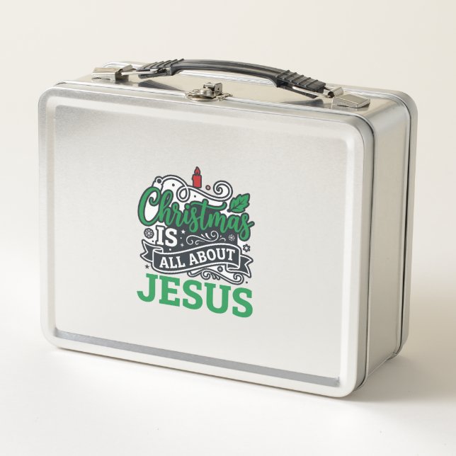 Lunch Box Noël est tout au sujet de la conception de Jésus (Devant)