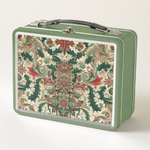 Lunch Box Noël victorien/classique/Vintage