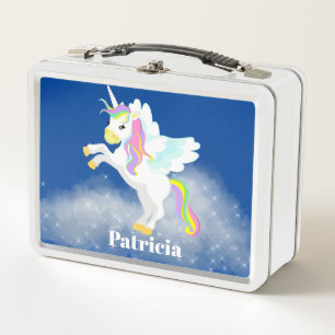 Lunch Box Nom d'ajout de la licorne du Imaginaire mûr