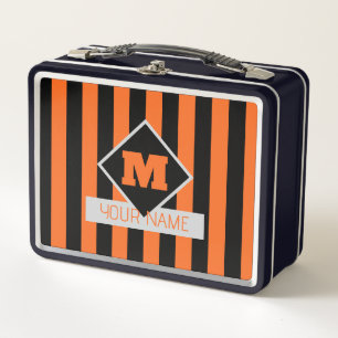 Lunch Box Nom de prélèvement de bande personnalisée et coule
