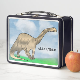 Lunch Box Nom d'enfants de dinosaure