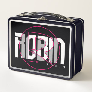 Lunch Box Nom graphique Robin Hi-Tech