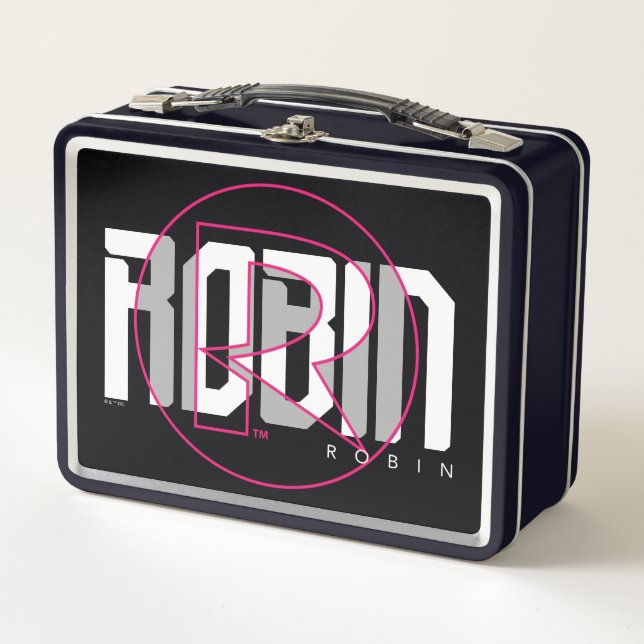 Lunch Box Nom graphique Robin Hi-Tech (Devant)