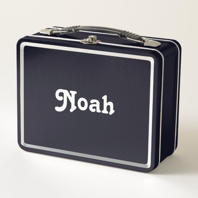 Lunch Box Nom personnalisé  (Devant)