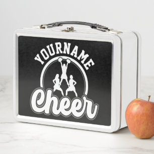 Lunch Box NOM personnalisé Cheer Team Varsity Pom-pom girl