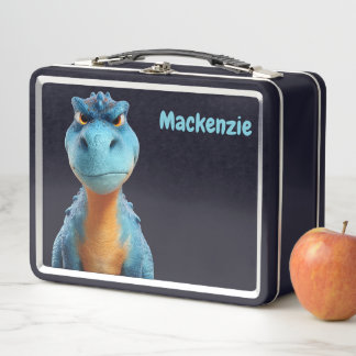 Lunch Box Nom personnalisé de dinosaure