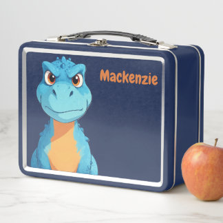 Lunch Box Nom personnalisé de dinosaure