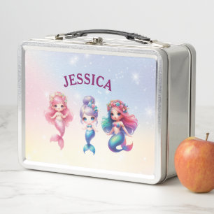 Lunch Box Nom Personnalisé De La Mignonne De 4Ème Année