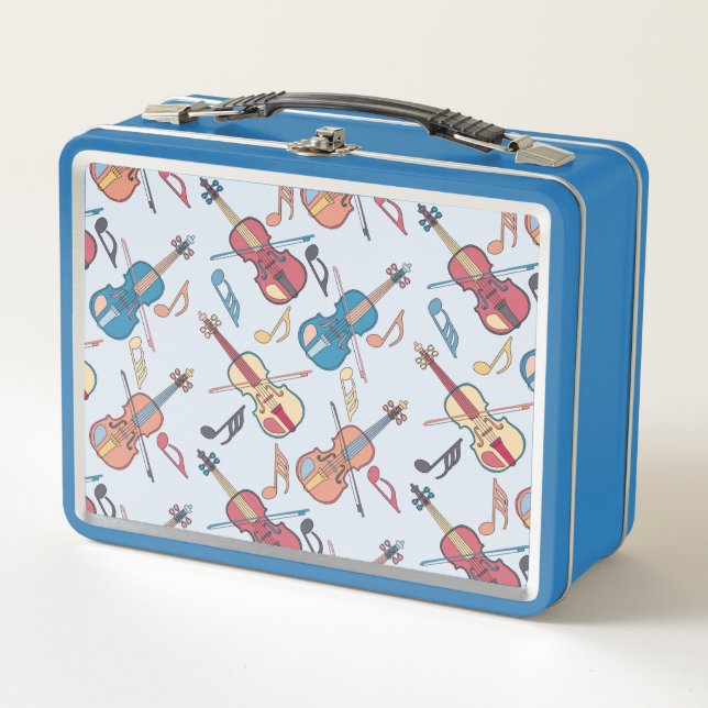 Lunch Box Notes de violon et de musique (Devant)